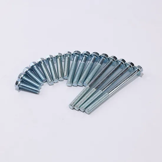 2025 High Quality Chinese Fastener Supplier Motorcycle Parts Electric Bike Parts Stainless Steel Screw M6 Flange Round Head Machine Screw